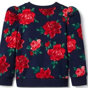 American Girl x Janie and Jack Wrapped In Roses Party Top Size 12 Fits 9/10